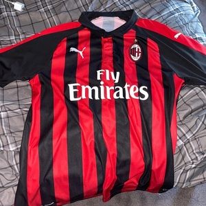 AC Milan Men's Home Replica Jersey